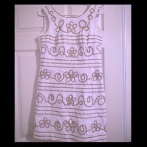 Beautiful Lilly Pulitzer Shift White Dress